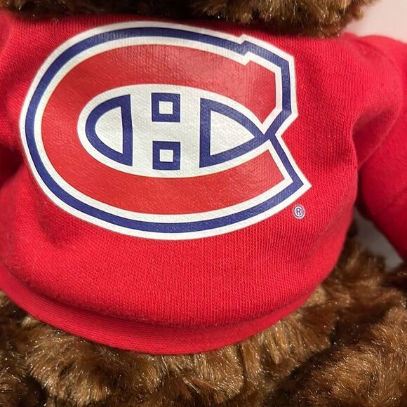 Plushland | Montreal Canadiens Sweater Bear. Size 10” - Picture 2 of 8